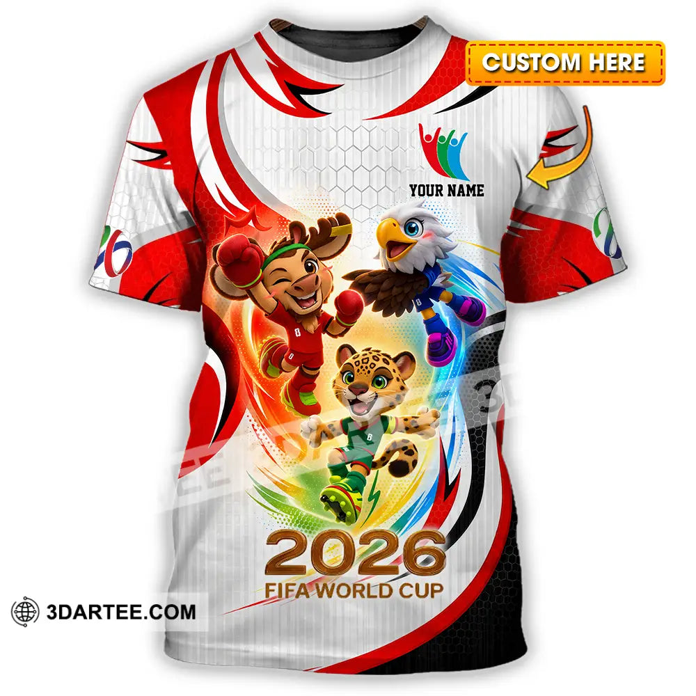 Unisex Shirt - Custom World Cup 2026 3D Shirt