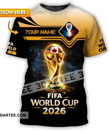Unisex Shirt - Custom World Cup 2026 3D Shirt