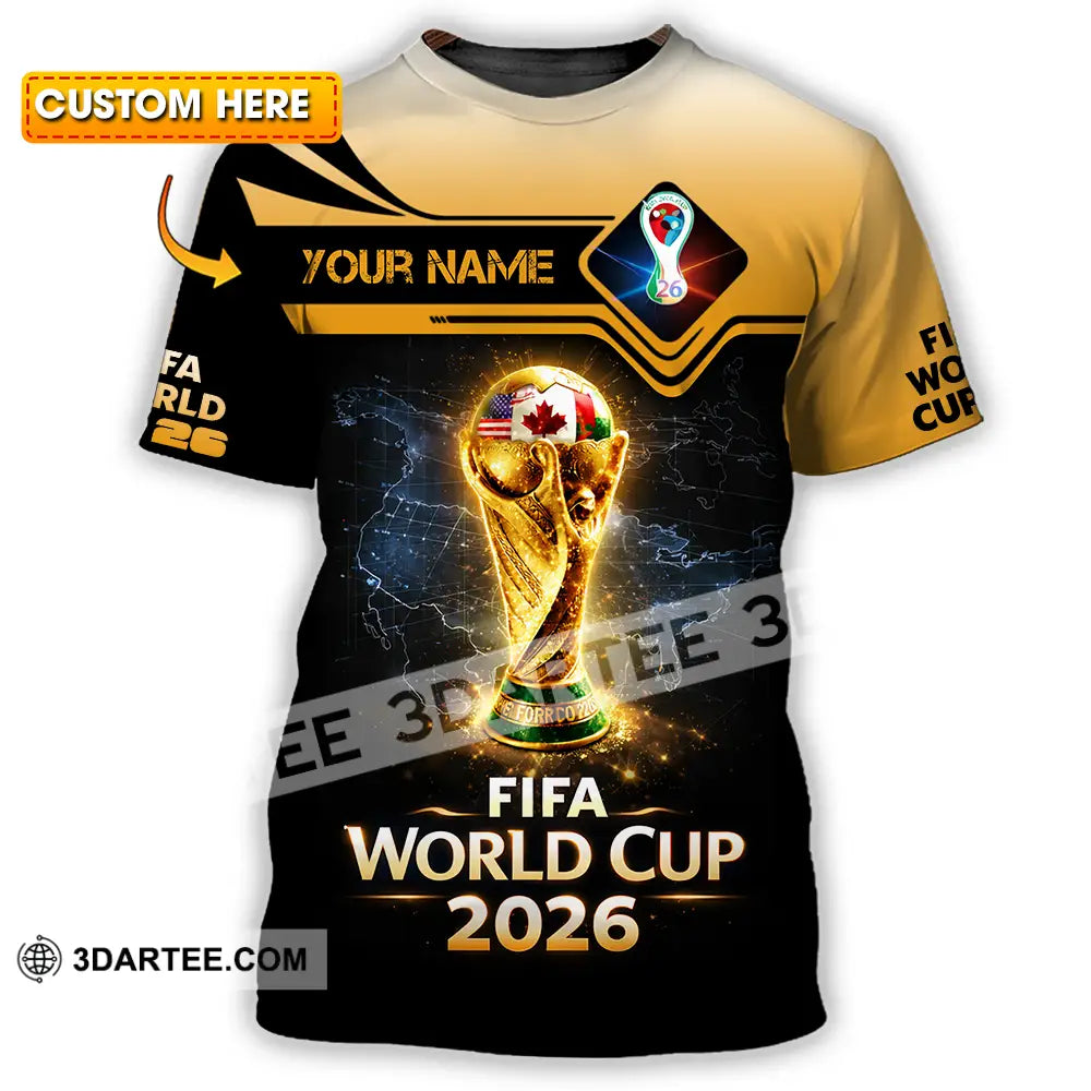 Unisex Shirt - Custom World Cup 2026 3D Shirt