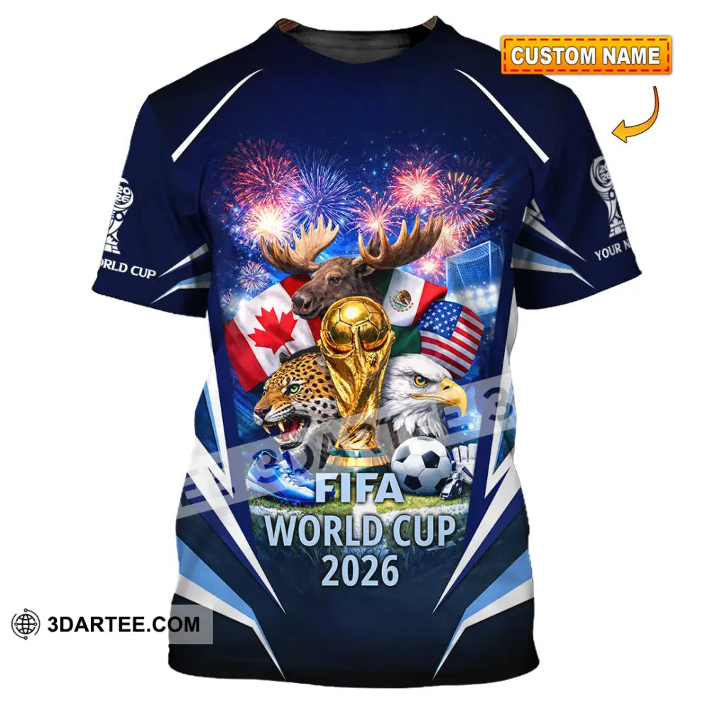 Unisex Shirt - Custom World Cup 2026 3D Shirt