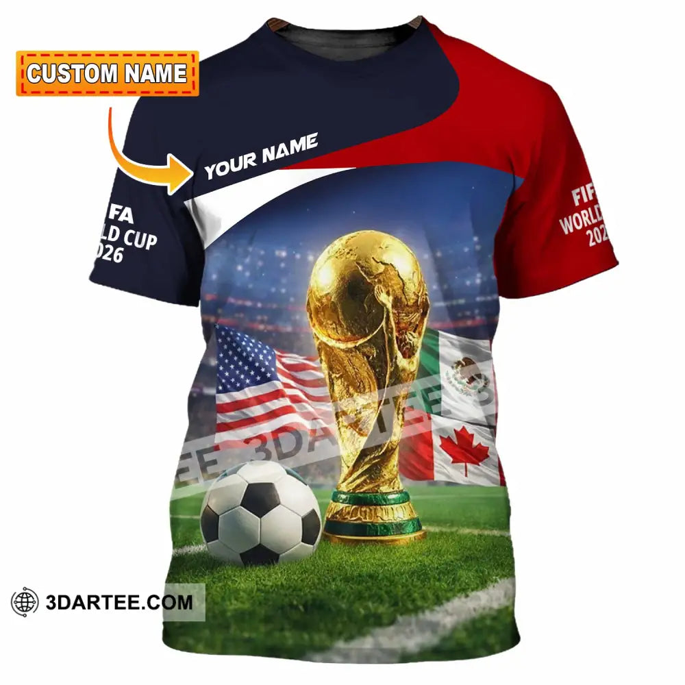 Unisex Shirt - Custom World Cup 2026 3D Shirt