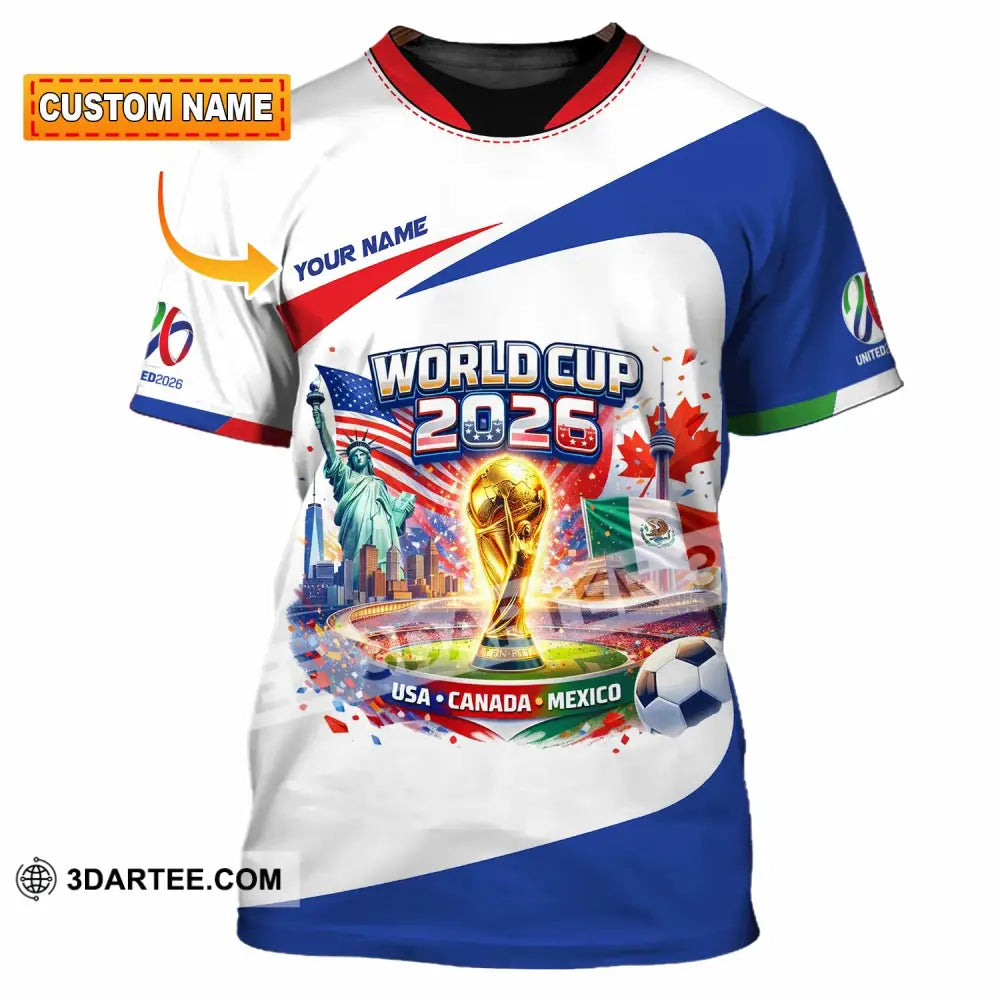 Unisex Shirt - Custom World Cup 2026 3D Shirt