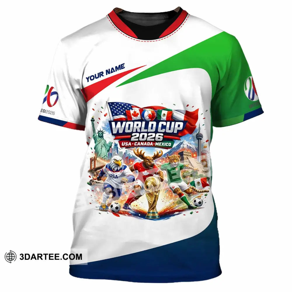 Unisex Shirt - Custom World Cup 2026 3D Shirt - Image 2