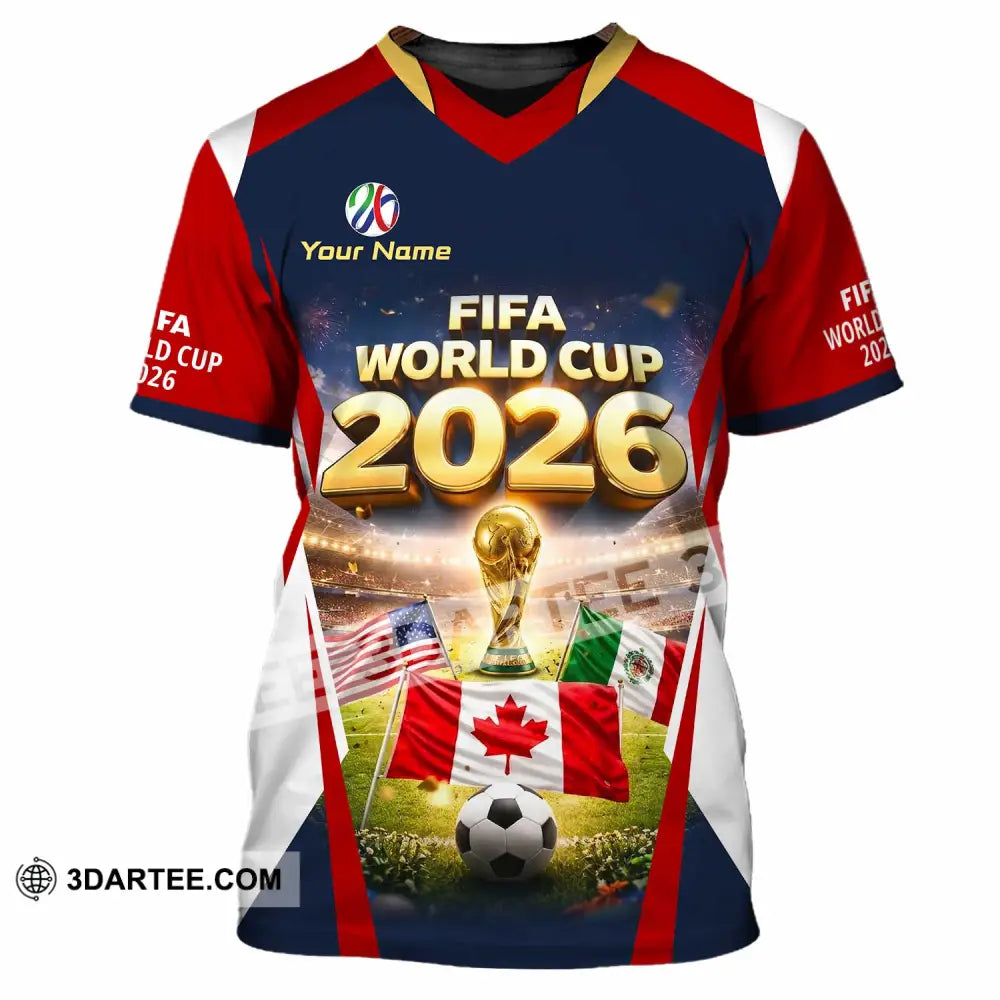 Unisex Shirt - Custom World Cup 2026 3D Shirt - Image 2