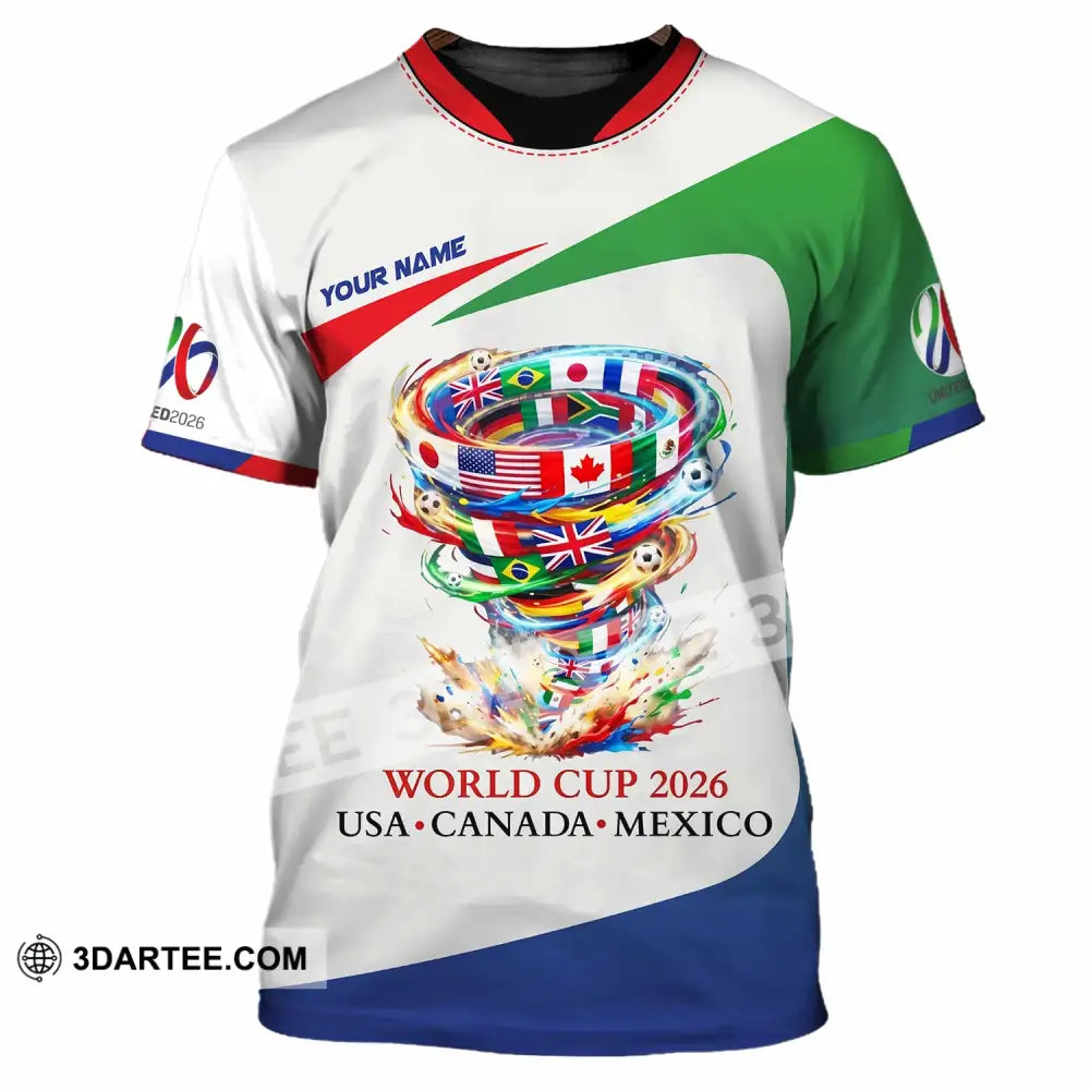Unisex Shirt - Custom World Cup 2026 3D Shirt - Image 2
