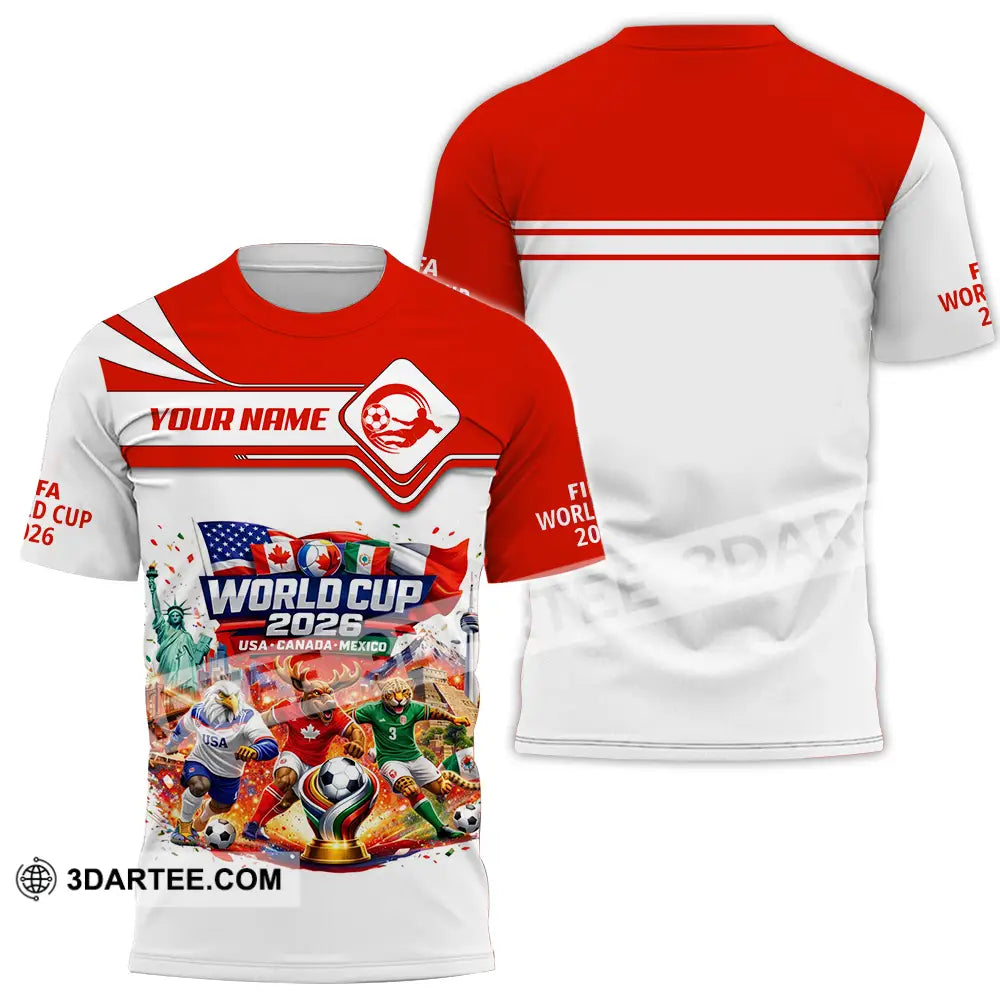 Unisex Shirt - Custom World Cup 2026 3D Shirt - Image 2