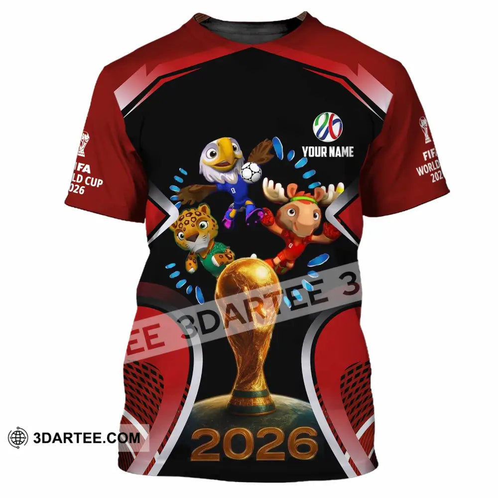 Unisex Shirt - Custom World Cup 2026 3D Shirt - Image 2