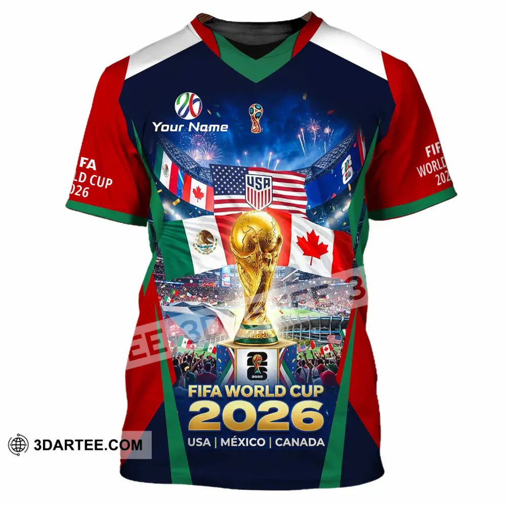 Unisex Shirt - Custom World Cup 2026 3D Shirt - Image 2