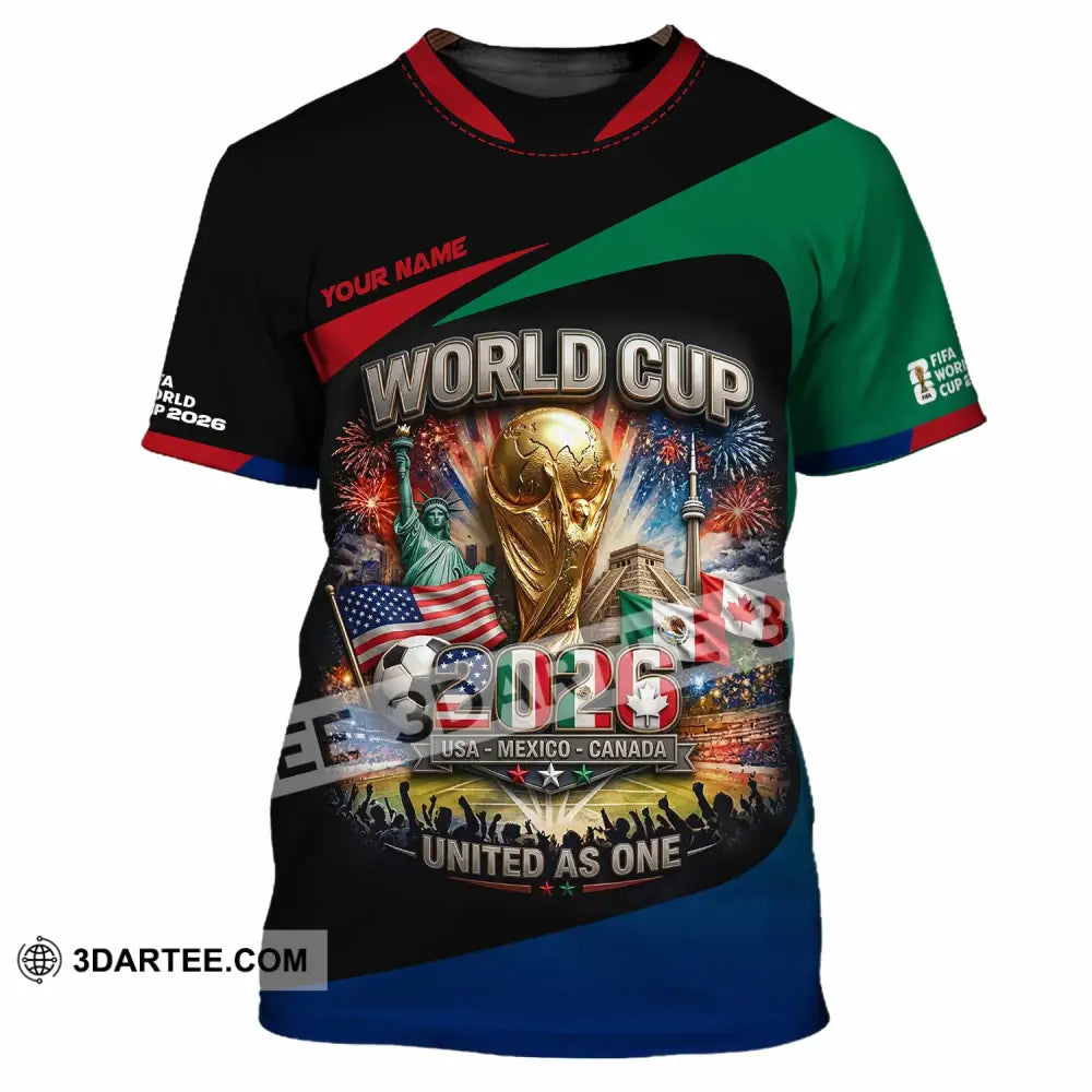 Unisex Shirt - Custom World Cup 2026 3D Shirt - Image 2