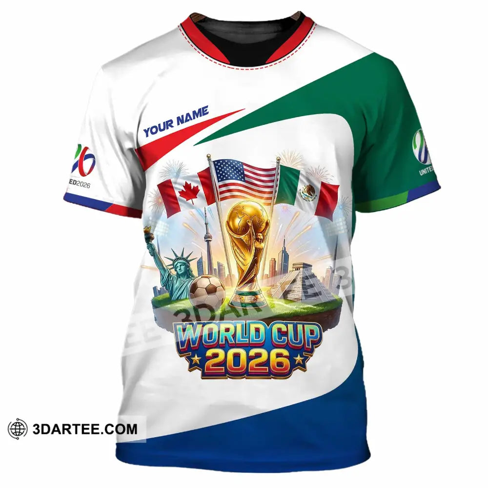 Unisex Shirt - Custom World Cup 2026 3D Shirt - Image 2