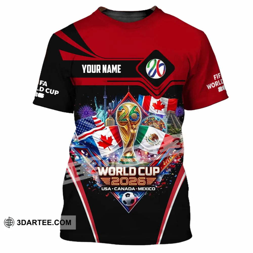 Unisex Shirt - Custom World Cup 2026 3D Shirt - Image 2