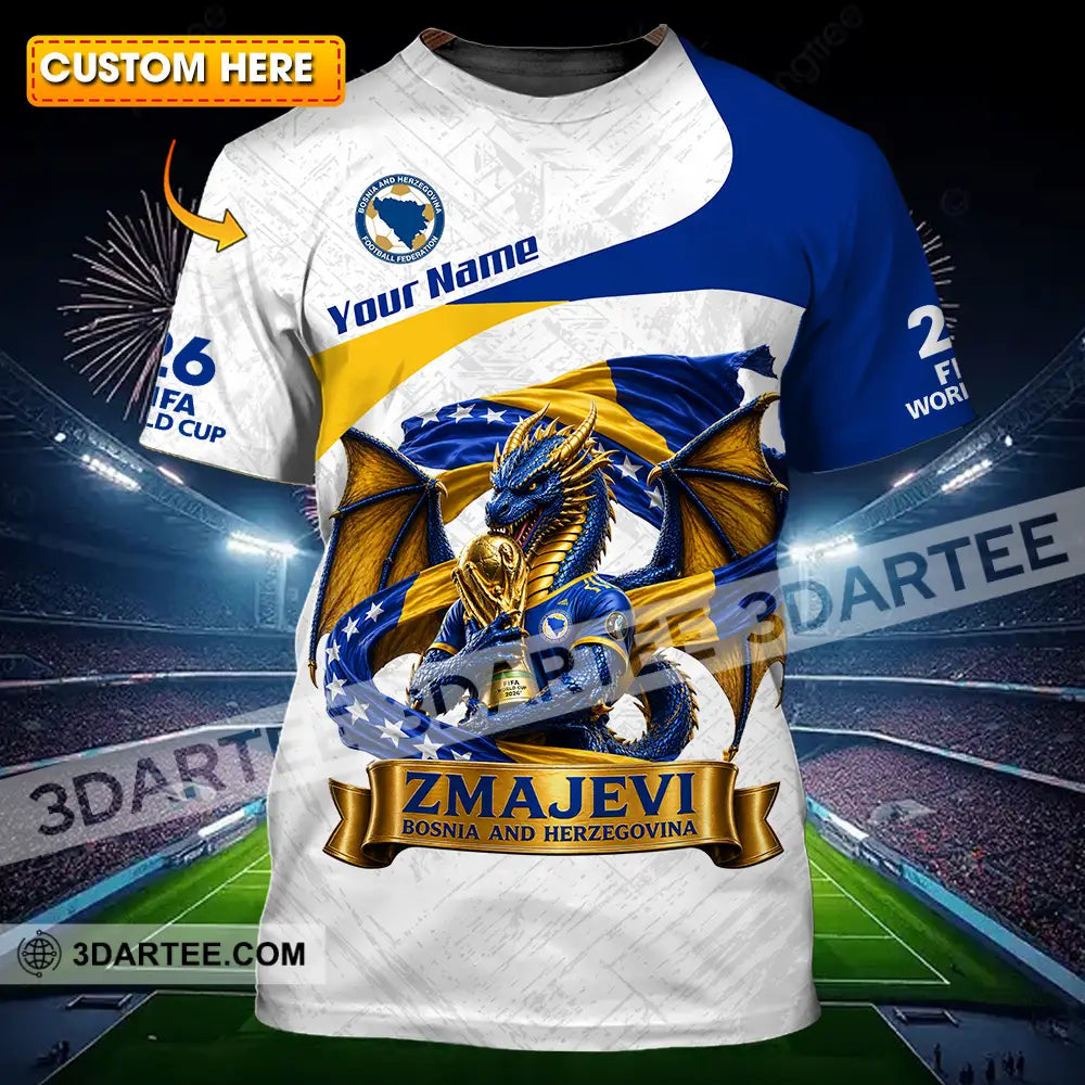 Unisex Shirt - Custom Zmajevi World Cup 2026 3D Shirt