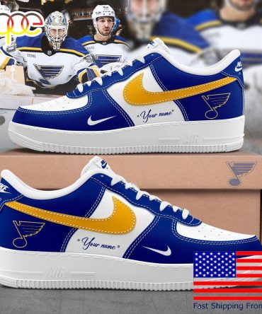 Welcome To New Seasion St Louis Blues Custom Name Air Force 1 Shoes, Best Sneakers For Walking