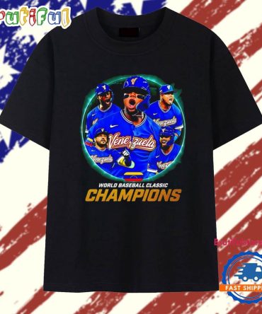 World Baseball Classic Champions 2026 Venezuela Baseball T Shirt