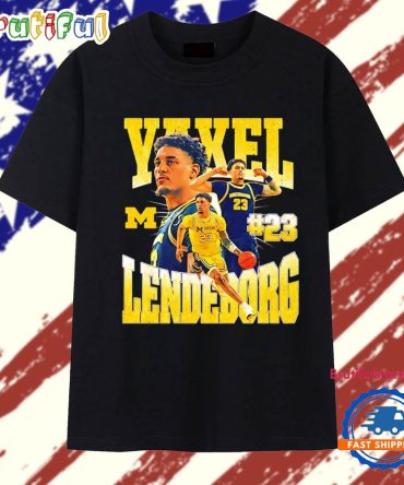 Yaxel Lendeborg 23 Michigan Wolverines Men’S Basketball Champions T Shirt