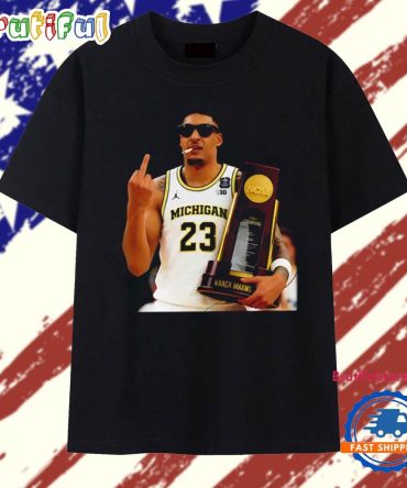 Yaxel Lendeborg Michigan Wolverines National Champions 2026 Middle Finger And Smoking T Shirt
