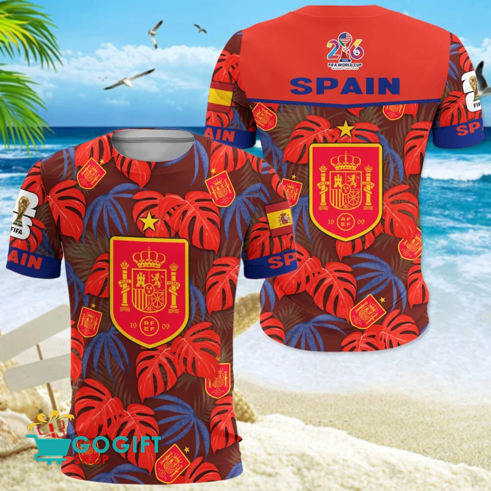 Spain National Soccer Team Shirt Hoodie
