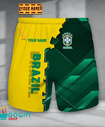 Brazil National Soccer Team Men Short