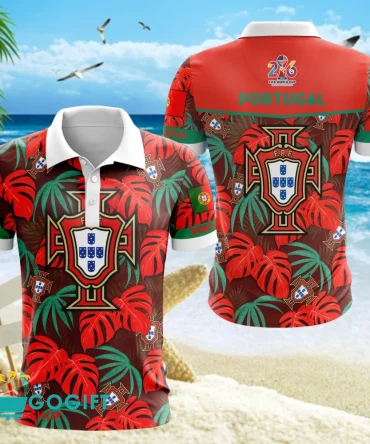Portugal National Soccer Team Polo Shirt