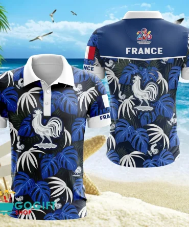 France National Soccer Team Polo Shirt