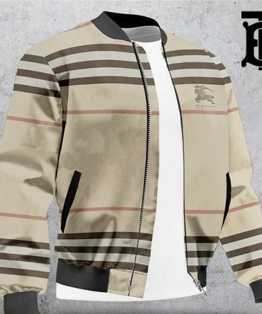 Limited Edition Burrberry Bomber Jacket Hot Trend Lux-Jk-00Pmxqpurc