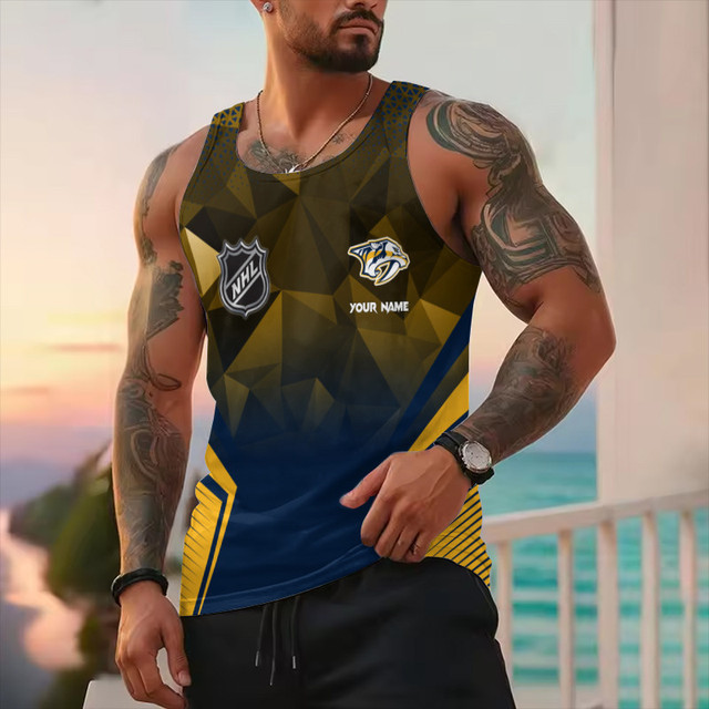 Nhl Personalized Tank Top For Fan - Limited Edition