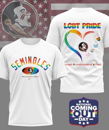 Florida State Seminoles , Premium Ncaa National Coming Out Day 3D Shirt