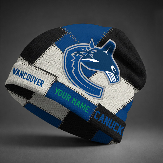 Nhl Custom Name Beanie Hat Gifts For Fans - Limited Edition
