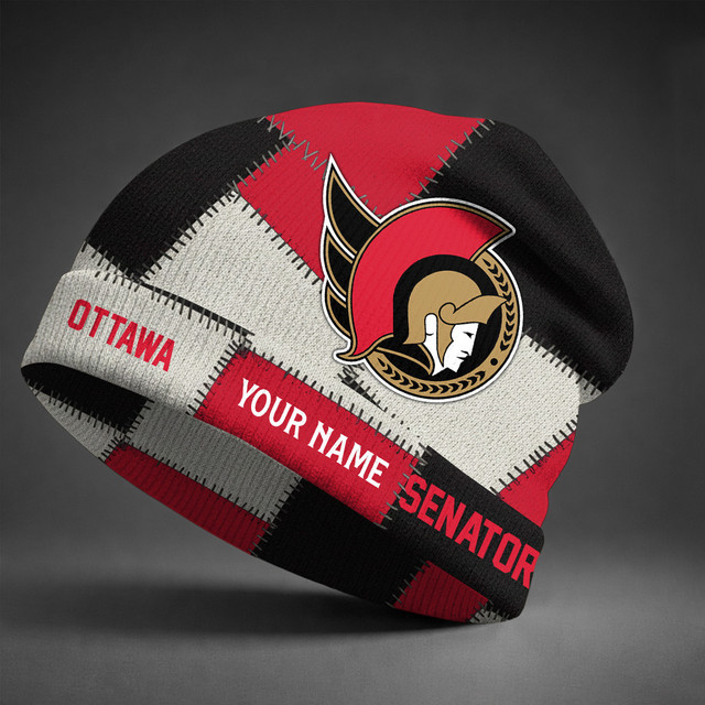 Nhl Custom Name Beanie Hat Gifts For Fans - Limited Edition