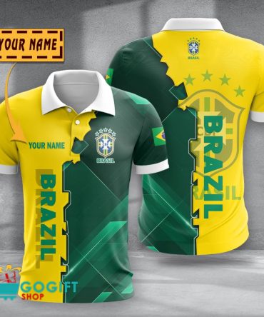 Brazil National Soccer Team Polo Shirt