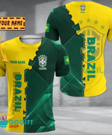 Brazil National Soccer Team Shirt Hoodie