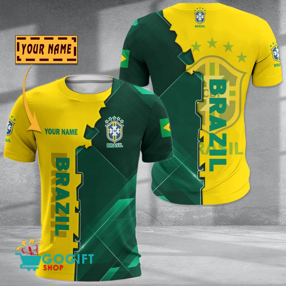 Brazil National Soccer Team Shirt Hoodie