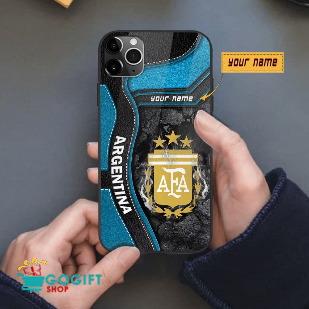 Argentina National Soccer Team All Over Print Phone Case - Image 2