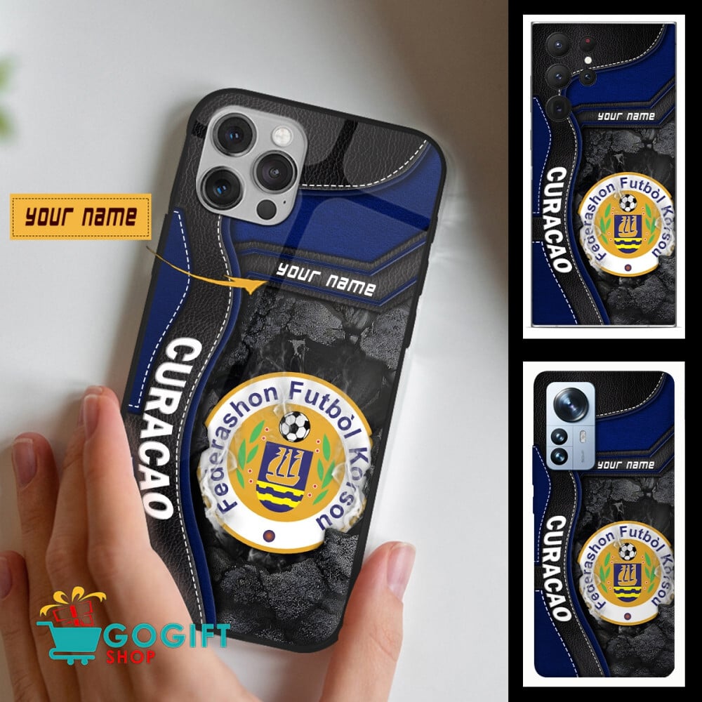 Curacao National Soccer Team All Over Print Phone Case