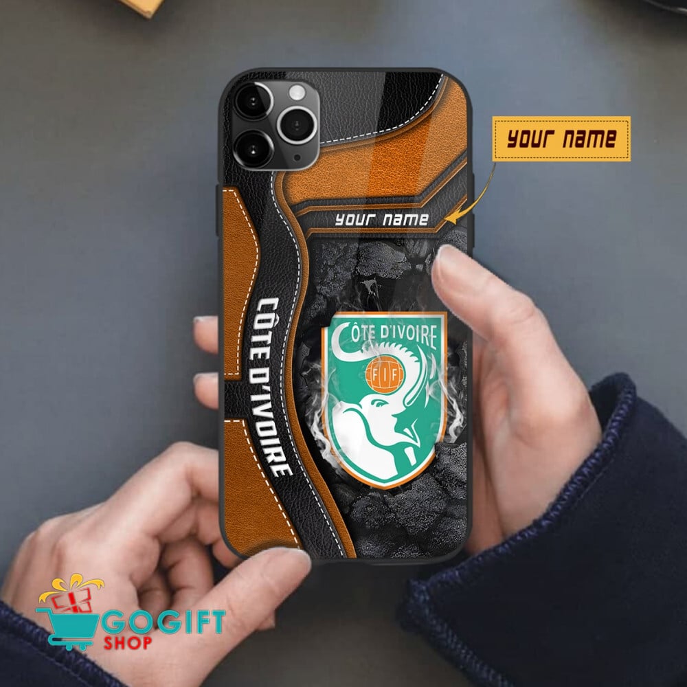 Cote D'Ivoire National Soccer Team All Over Print Phone Case - Image 2