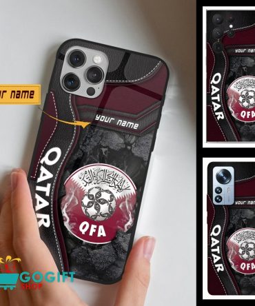 Qatar National Soccer Team All Over Print Phone Case