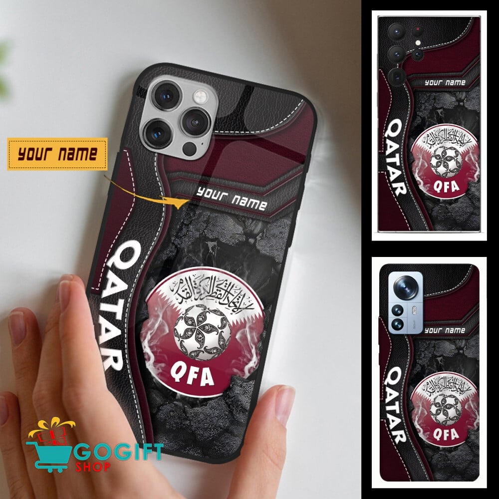 Qatar National Soccer Team All Over Print Phone Case