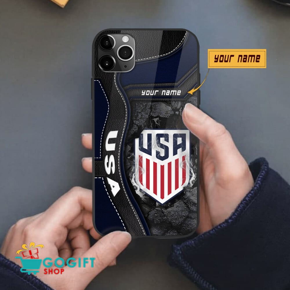 Usa National Soccer Team All Over Print Phone Case - Image 2