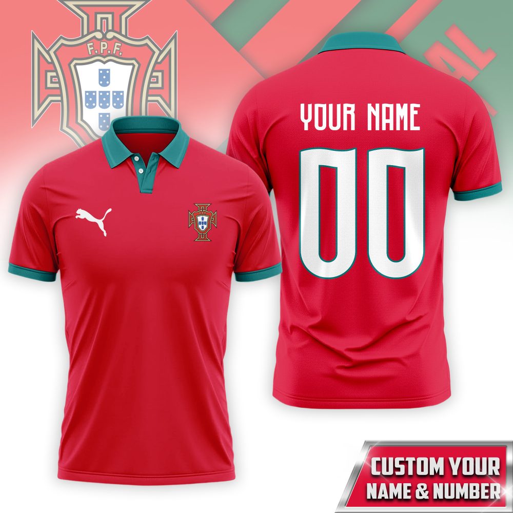 Portugal , Premium Wc26 Fan 3D Polo - Image 2