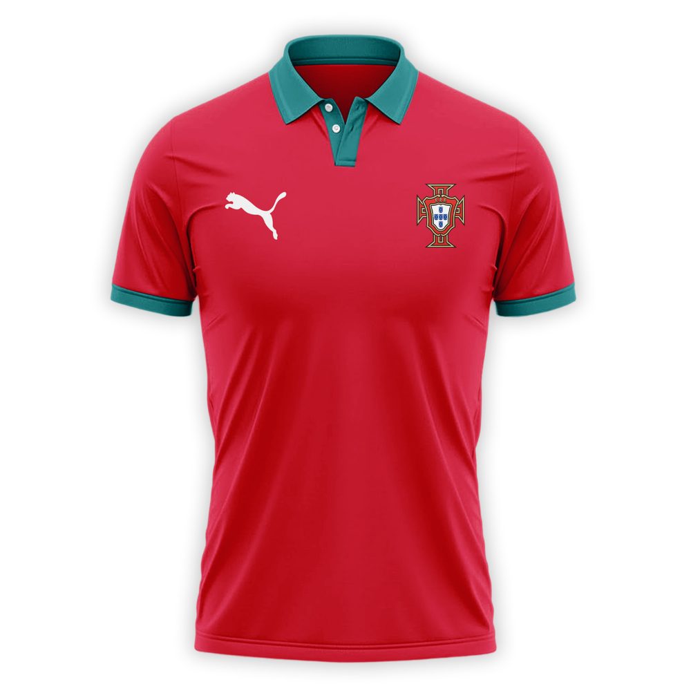 Portugal , Premium Wc26 Fan 3D Polo - Image 3