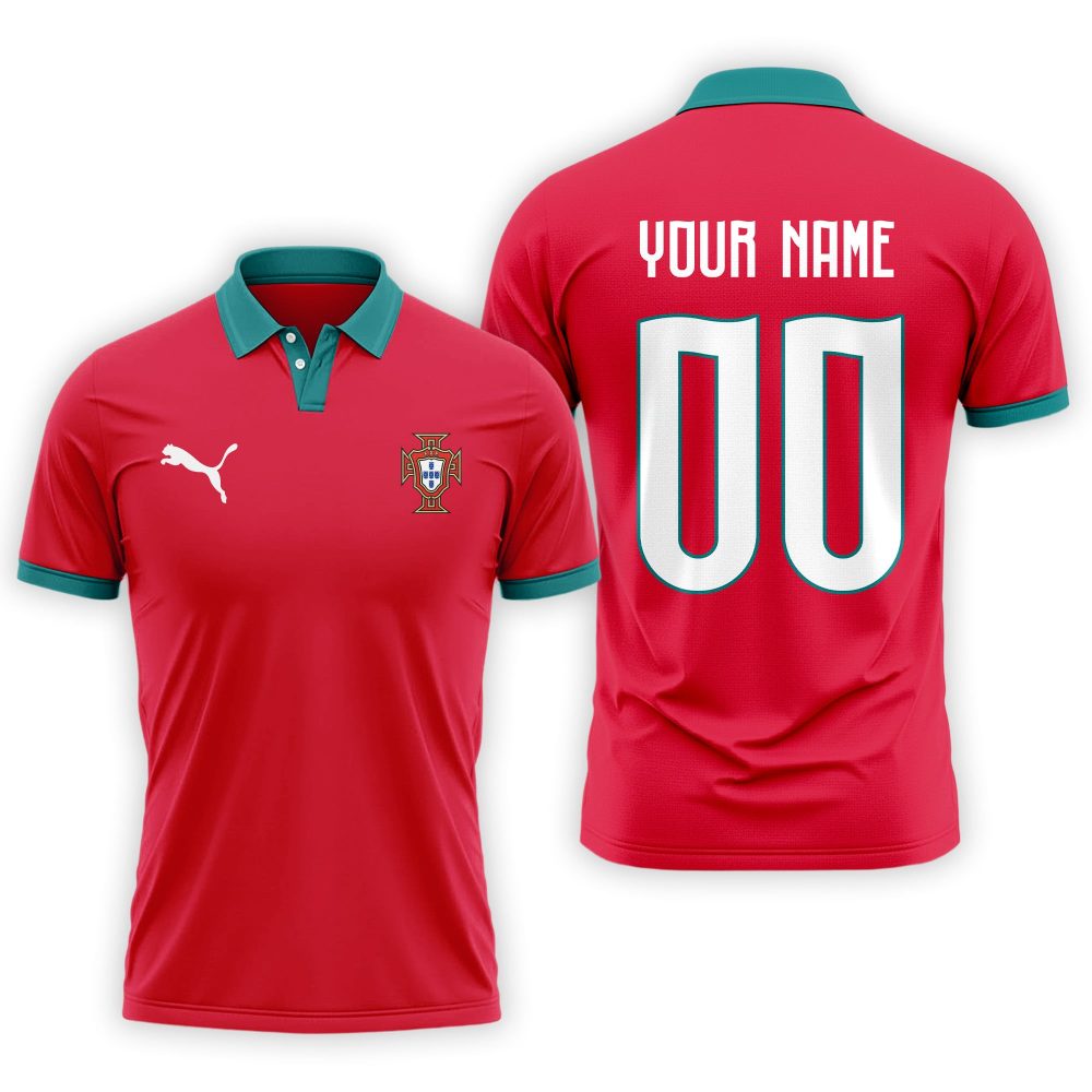 Portugal , Premium Wc26 Fan 3D Polo