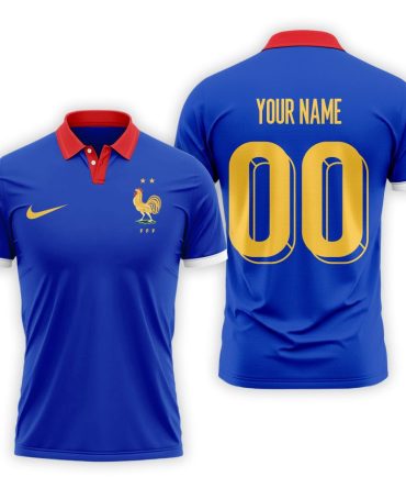 France , Premium Wc26 Fan 3D Polo