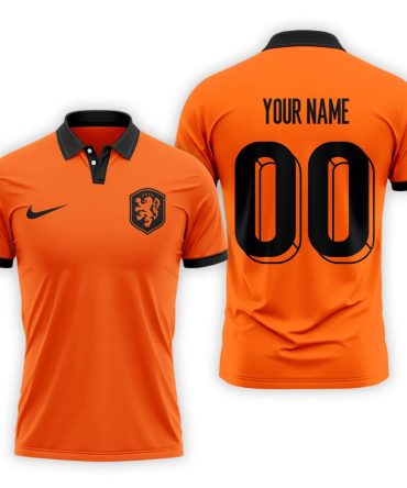 Netherlands , Premium Wc26 Fan 3D Polo