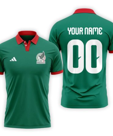 Mexico , Premium Wc26 Fan 3D Polo