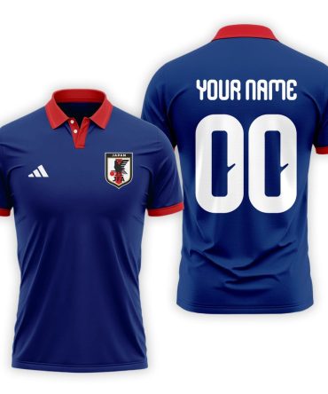 Japan , Premium Wc26 Fan 3D Polo
