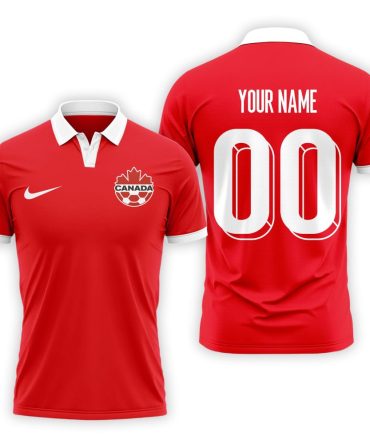 Canada , Premium Wc26 Fan 3D Polo