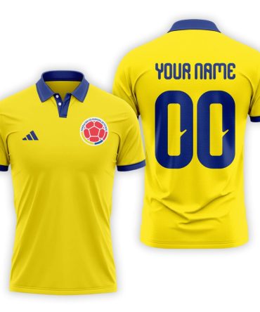 Colombia , Premium Wc26 Fan 3D Polo