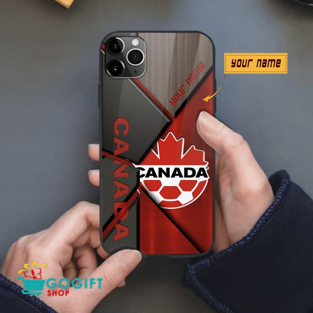 Canada National Soccer Team All Over Print Phone Case - Image 2