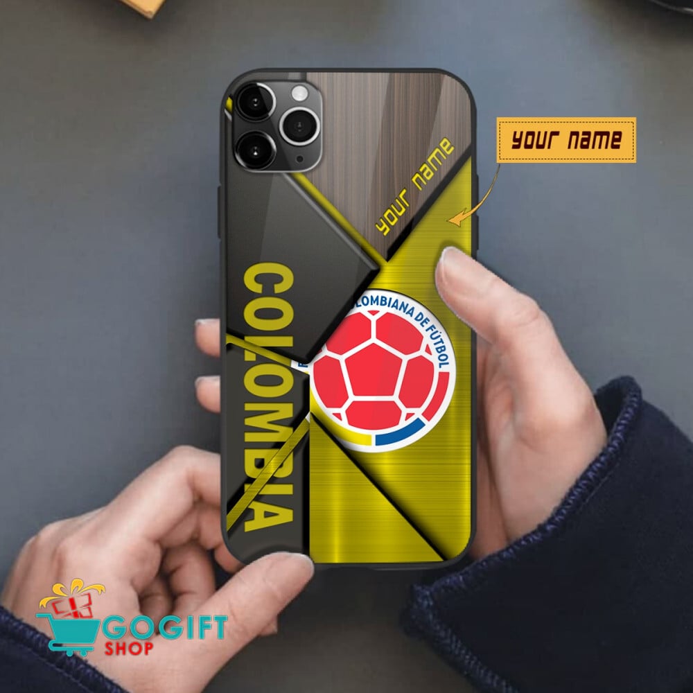 Colombia National Soccer Team All Over Print Phone Case - Image 2
