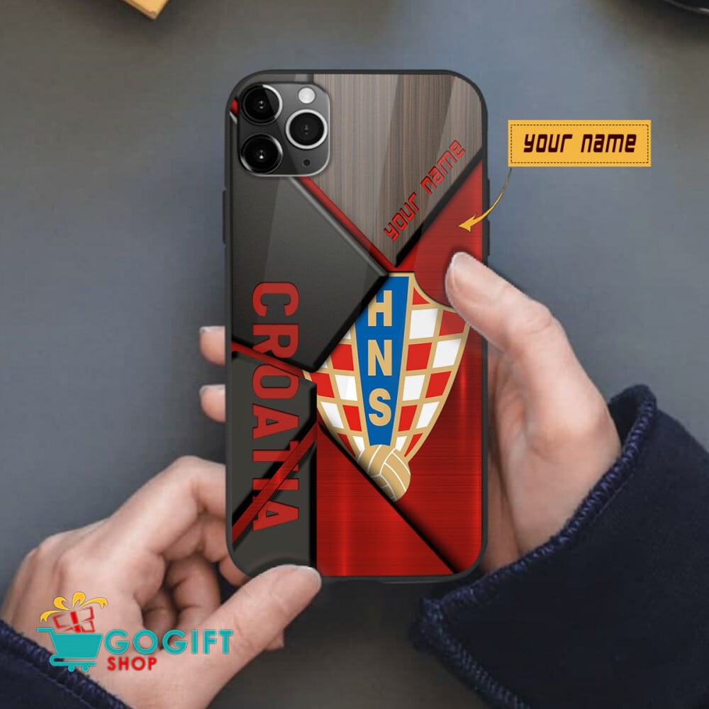 Croatia National Soccer Team All Over Print Phone Case - Image 2